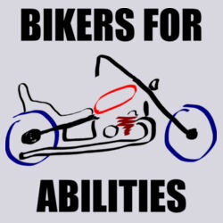 Bikers For Abilities Design BA1 on a Port & Company® - Youth Core Cotton Tee Design