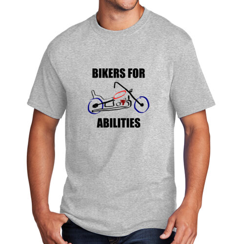 Bikers For Abilities Design BA1 on a Port & Company® - Core Cotton Tee Thumbnail
